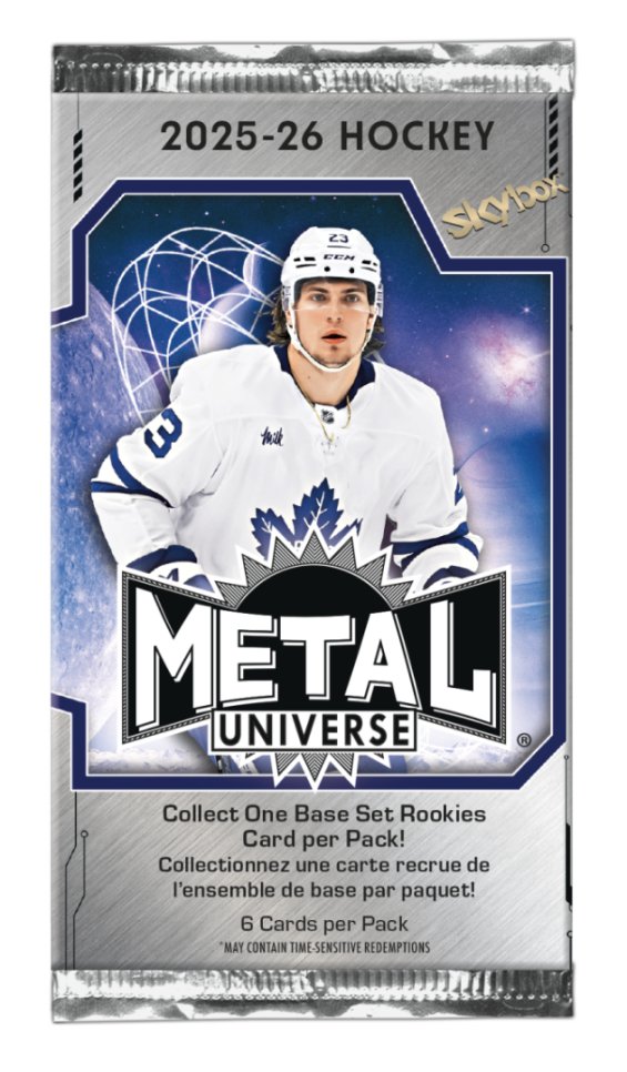 Hokejové Kartičky NHL Upper Deck Skybox Metal Universe Hockey Blaster 25-26