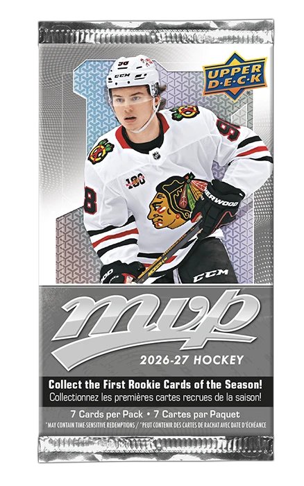 Hokejové Kartičky NHL Upper Deck MVP Hockey Gravity 26-27