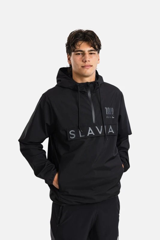 Bunda Slavia Praha Windbreaker 1/4 Zip Unisex