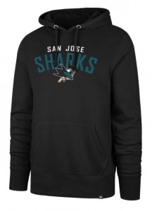 Mikina San Jose Sharks Outrush '47 Headline Pullover Hood