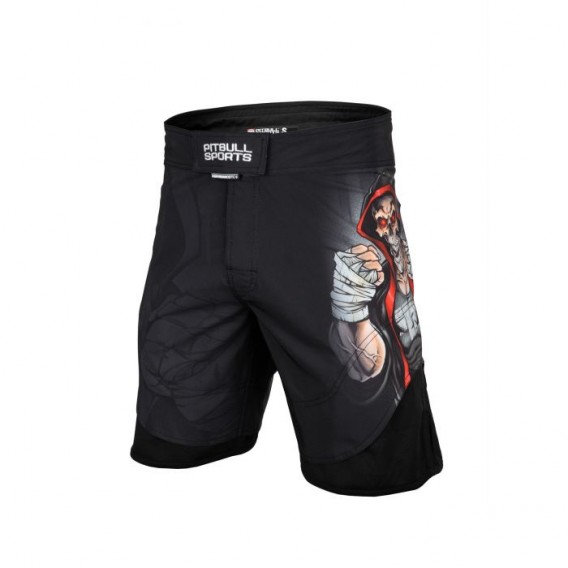 Grapllingové Šortky PitBull West Coast Skull Boxer