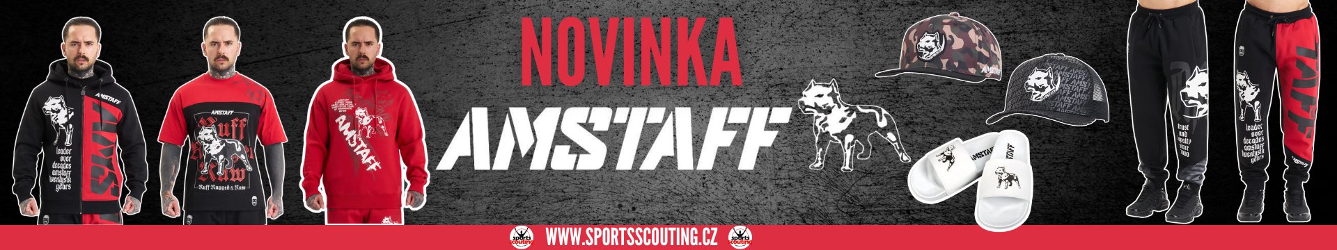 Amstaff oblečení a streetwear | Mikiny, trička a doplňky AMSTAFF
